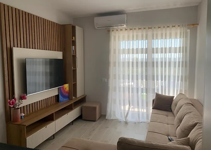 Apartment Gridis New Stylish, Fully Furnished, One Bedroom Apartment, Qerret Beach, Durres, Albania Golem (Tirana)