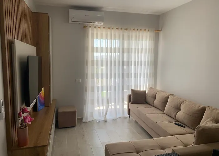 Gridis Qerret - One Bedroom Apartment, At Qerret Beach, Durres, Albania * Golem (Tirana)